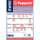 RW 80 Topperr Пылесборник синтетический для пылесоса Rowenta Turbo Bully, 2 шт.в ед.(C) 1425